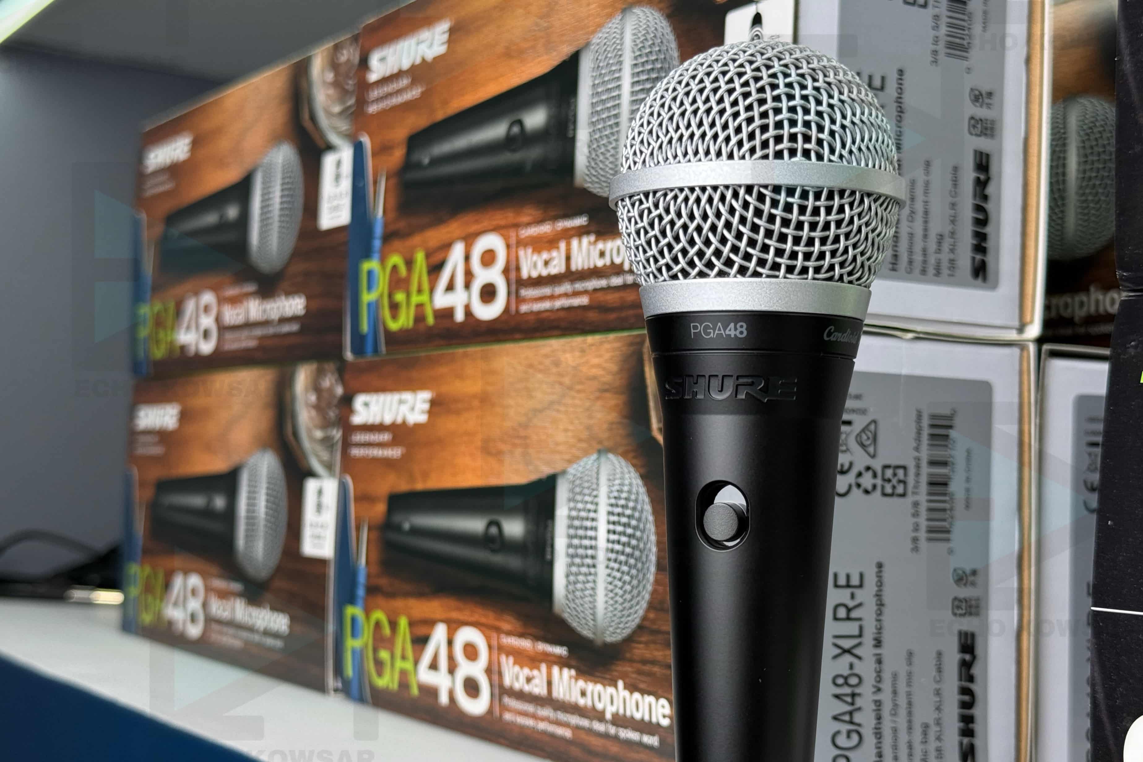 میکروفن SHURE PGA48 اقتصادی و باکیفیت