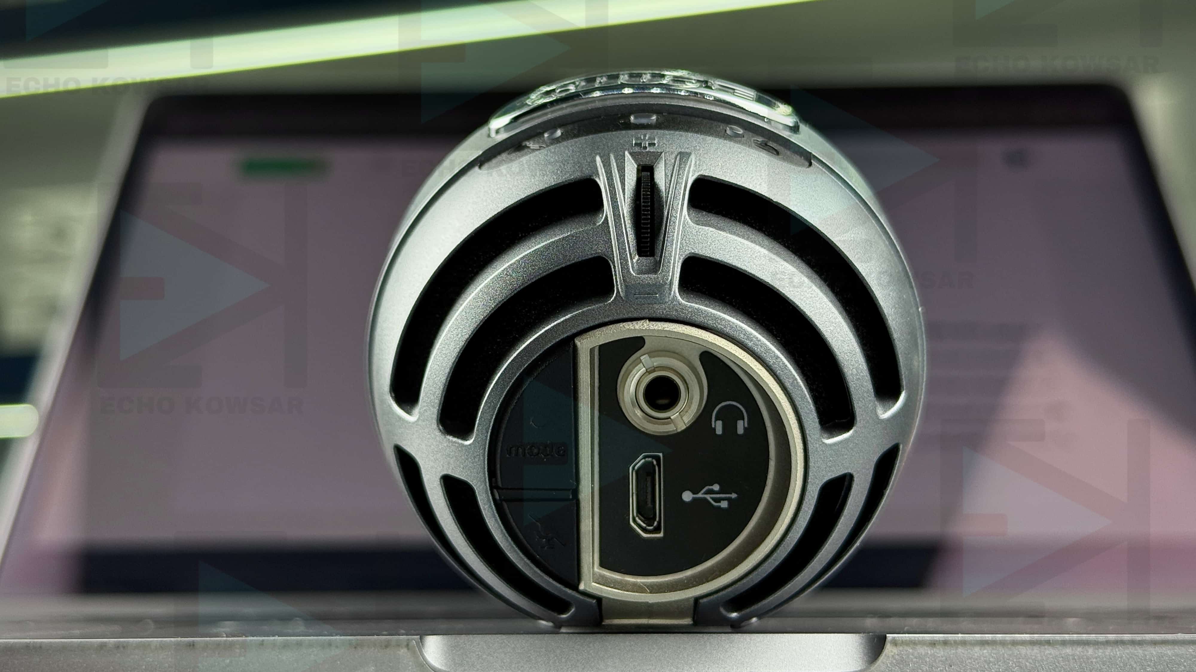 میکروفن SHURE MV5 USB با خروجی هدفون