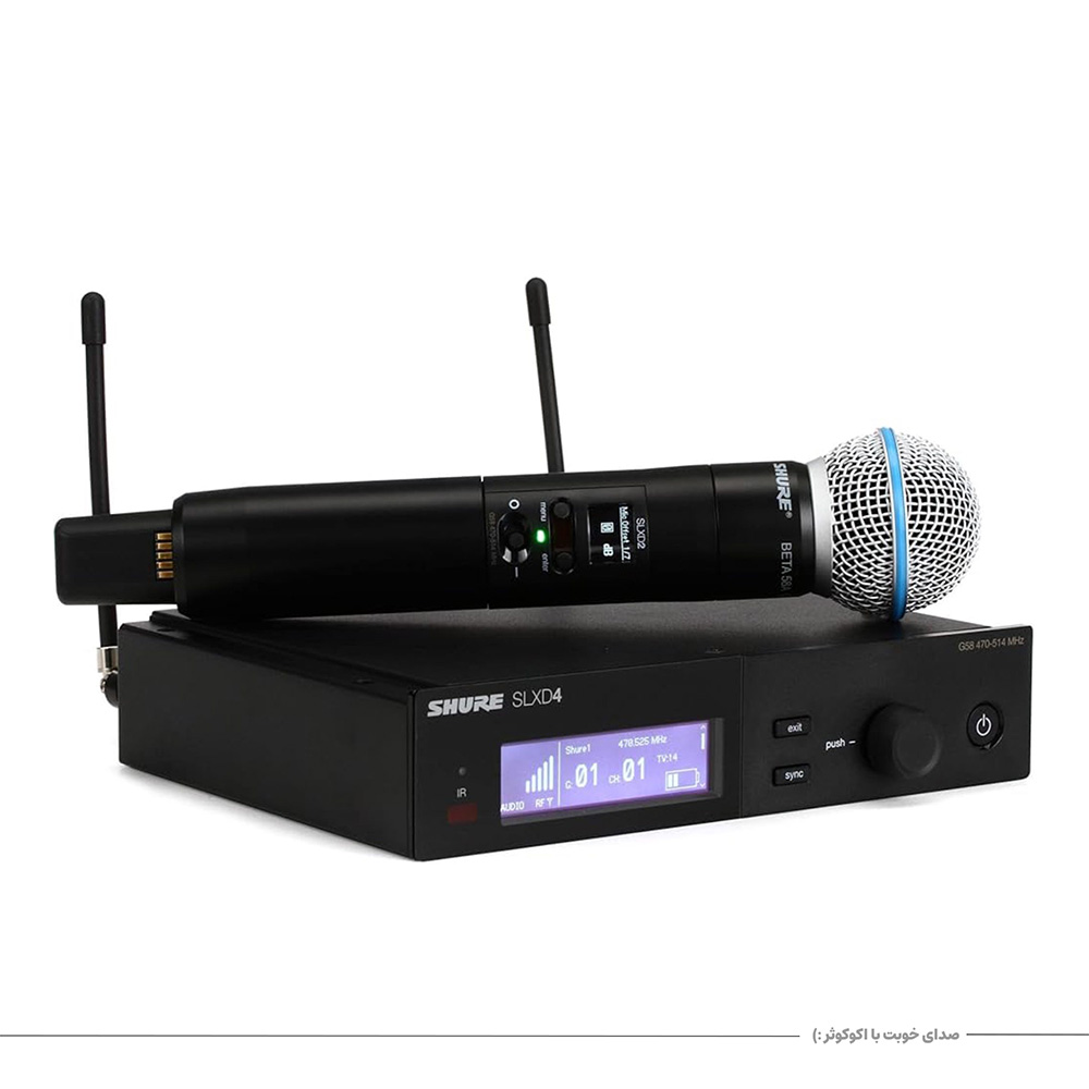 میکروفن بیسیم شور SLXD4/BETA58