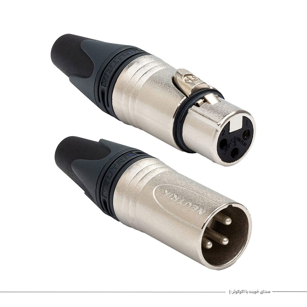 فیش XLR | نوتریک اورجینال بسته 2 عددی